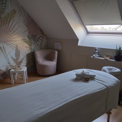 Vue d'ensemble du cabinet de massage